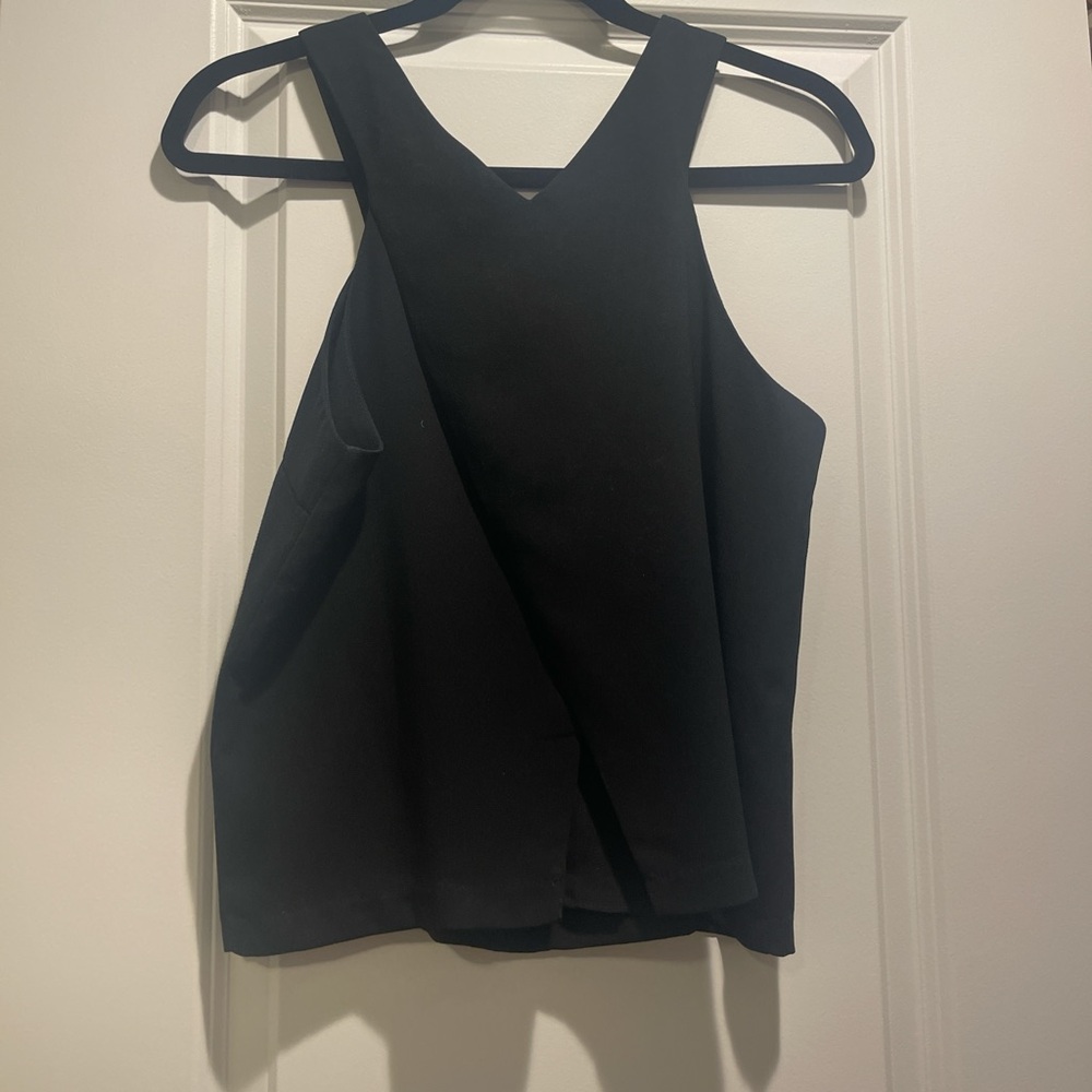 Lulu's Black Fitted Tank Top - Picture 2 of 3